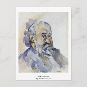 Self-Portrait By Paul Cezanne Postcard