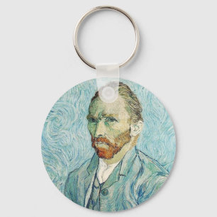 Self Portrait by Vincent Van Gogh Key Ring
