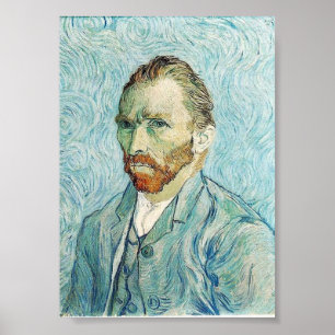 Self Portrait by Vincent Van Gogh Poster
