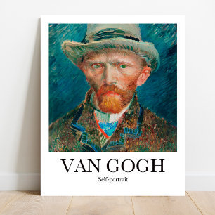 Self-portrait by Vincent Van Gogh Poster