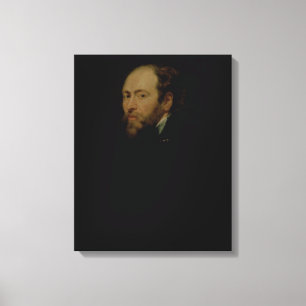 Self Portrait, c.1618 (oil on panel) Canvas Print