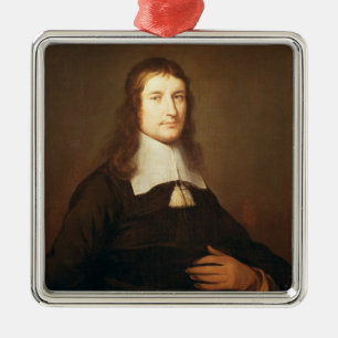 Self Portrait, c.1625 Metal Tree Decoration