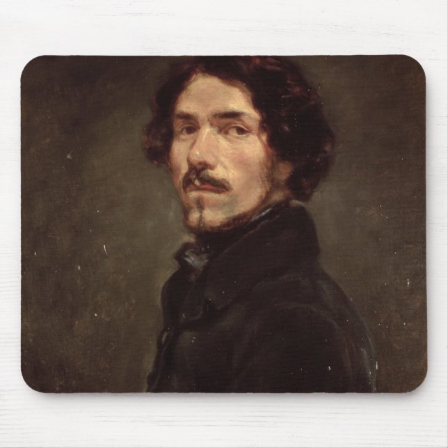 Self portrait, c.1840 (oil on canvas) (see also 16 mouse pad (Front)