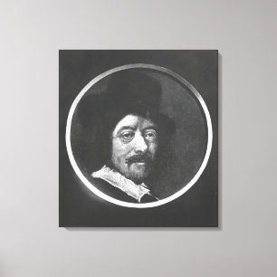 Self portrait canvas print