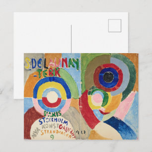 Self Portrait Cover   Sonia Delaunay-Terk   Postcard