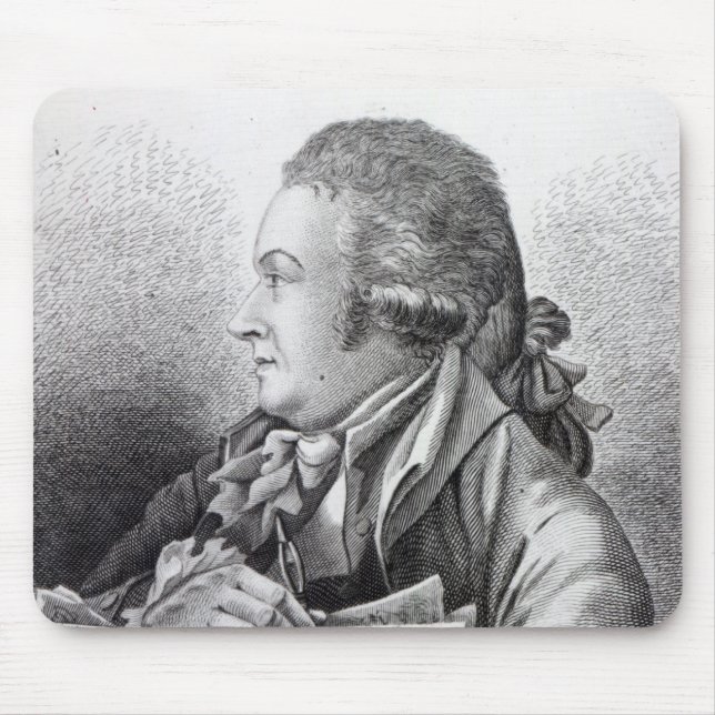 Self Portrait, frontispiece to his 'Book of Mouse Pad (Front)