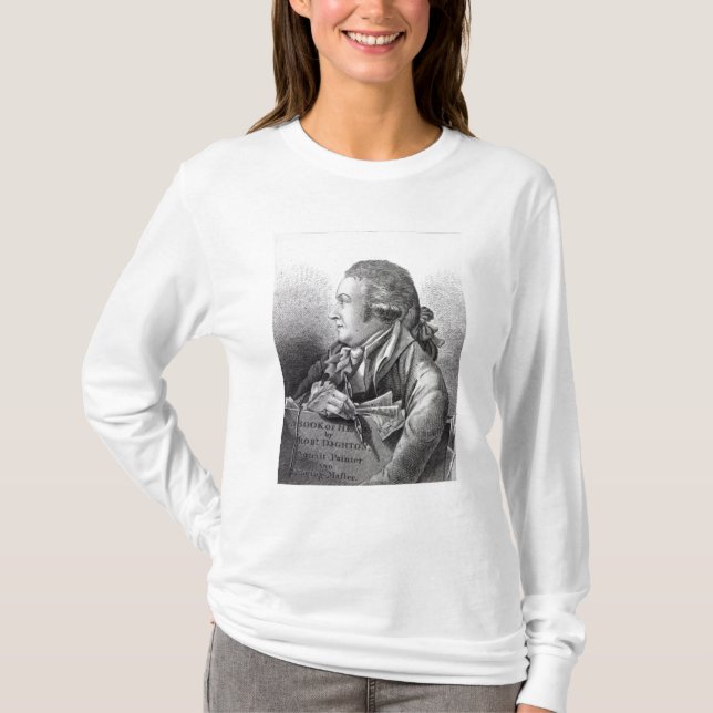 Self Portrait, frontispiece to his 'Book of T-Shirt (Front)