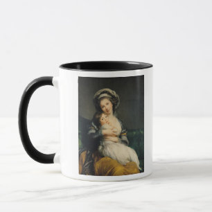 Self portrait in a Turban with her Child, 1786 Mug