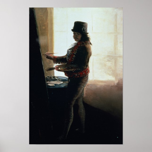 Self Portrait in the Studio Poster (Front)