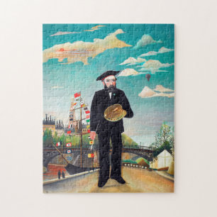 Self Portrait, Landscape, Rousseau Jigsaw Puzzle