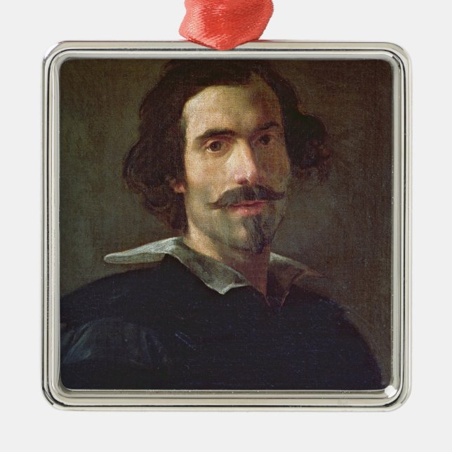 Self Portrait Metal Tree Decoration (Front)