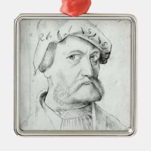 Self Portrait Metal Tree Decoration