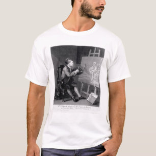 Self Portrait Painting the Comic Muse T-Shirt