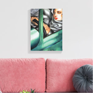Self Portrait Tamara De Lempicka Canvas Print