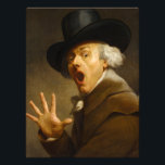 Self-Portrait, The Surprise by Joseph Ducreux Photo Print<br><div class="desc">Joseph Ducreux - Self-Portrait, The Surprise, 1790. Joseph, Baron Ducreux (1735-1802) was a French noble, portrait painter, pastelist, miniaturist, and engraver, who was a successful portraitist at the court of Louis XVI of France, and resumed his career at the conclusion of the French Revolution.</div>