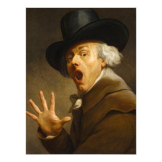 Self-Portrait, The Surprise by Joseph Ducreux Photo Print