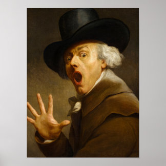 Self-Portrait, The Surprise by Joseph Ducreux Poster