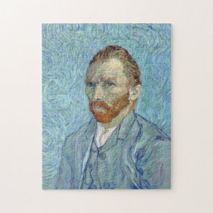 Self-Portrait, Vincent van Gogh, 1889 Jigsaw Puzzle