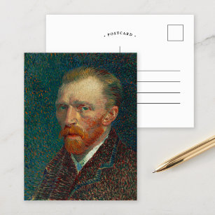 Self-Portrait   Vincent Van Gogh Postcard