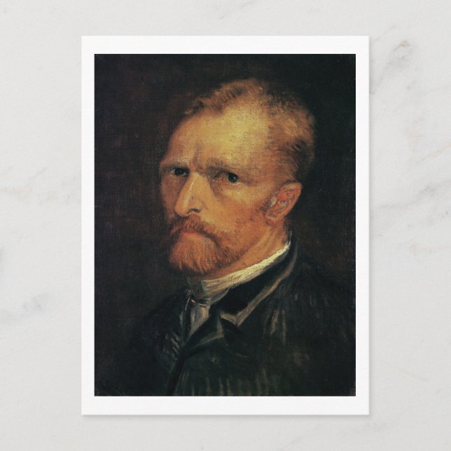 Self-Portrait, Vincent van Gogh Postcard (Front)