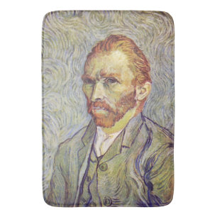   Self-portrait Vincent Willem van Gogh   Bath Mat