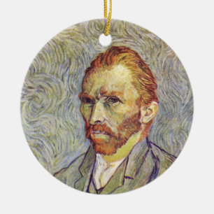Self-portrait Vincent Willem van Gogh Ceramic Tree Decoration