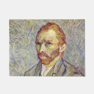Self-portrait Vincent Willem van Gogh Doormat