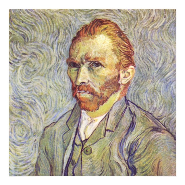   Self-portrait Vincent Willem van Gogh  Photo Print (Front)