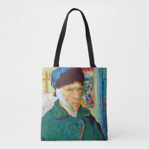 Self-Portrait With a Bandaged Ear, Van Gogh Tote Bag