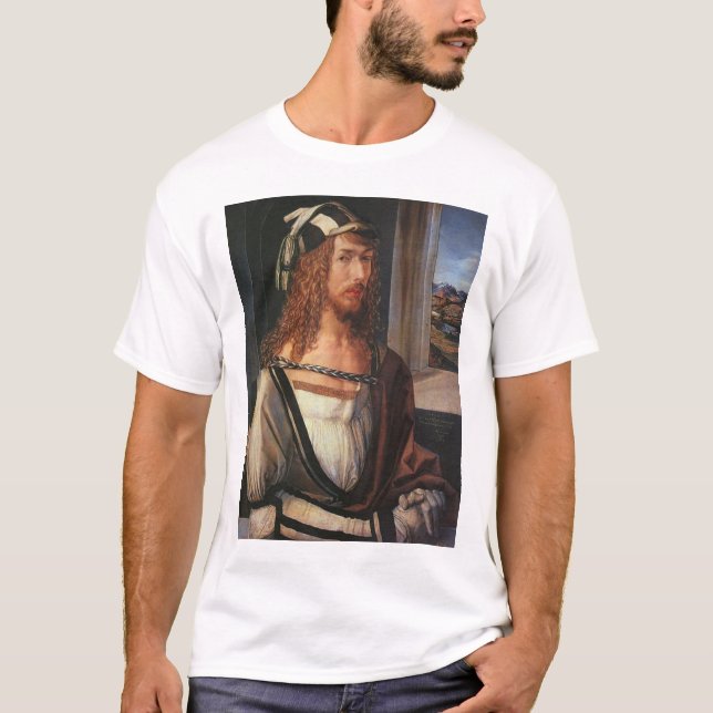 Self Portrait with Gloves T-Shirt (Front)