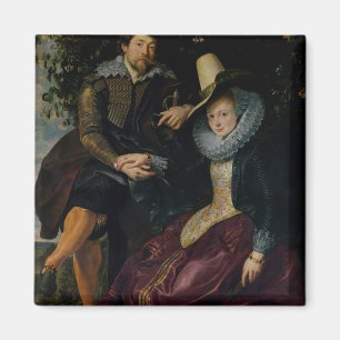 Self portrait with Isabella Brandt Magnet
