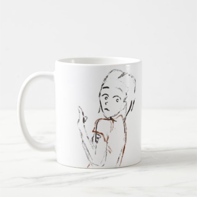 Self Reflection Coffee Mug (Left)