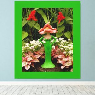 Self-Sufficient Garden -   Canvas Print