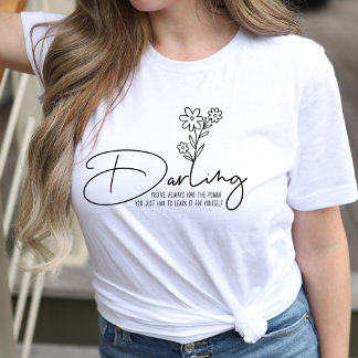 Self Worth and Mental Health Awareness  T-Shirt