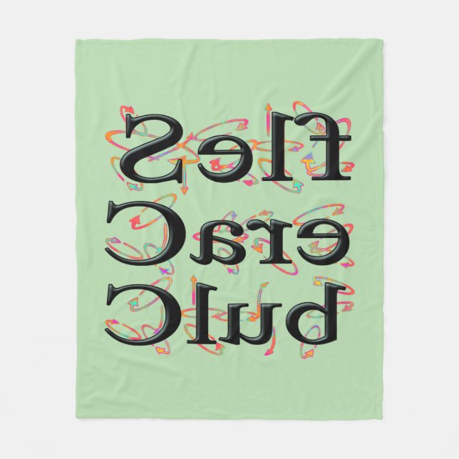 selfcare club fleece blanket (Front)