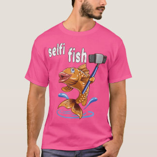 Selfi Fisch For A Anglers And Fishermen T-Shirt