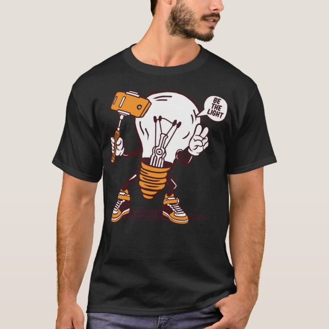 Selfie light bulb T-Shirt (Front)