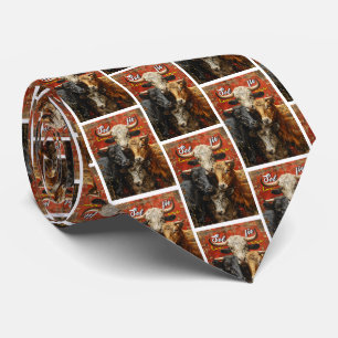 Selfie Lovers Cows Tie