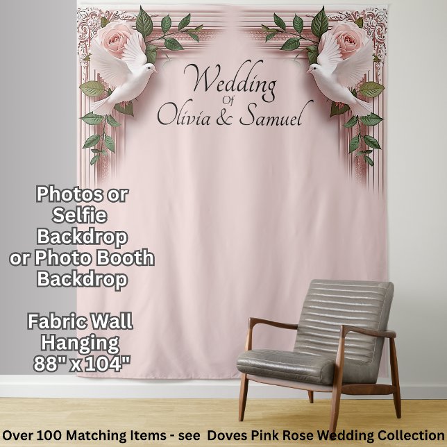 Selfie or Photo-Booth Backdrop Fabric Wall-hanging Tapestry (Creator Uploaded)