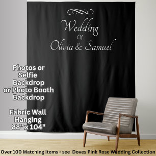 Selfie or Photo-Booth Backdrop Fabric Wall-hanging Tapestry