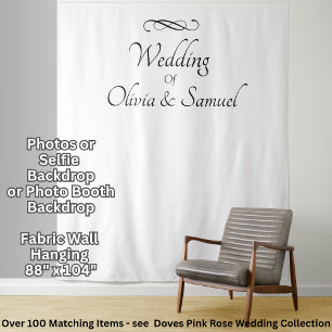 Selfie or Photo-Booth Backdrop Fabric Wall-hanging Tapestry