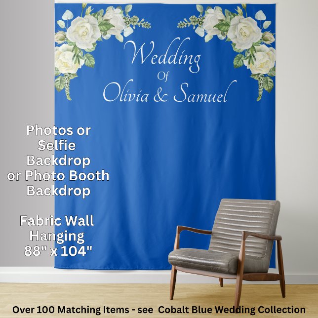 Selfie or Photo-Booth Backdrop Fabric Wall-hanging Tapestry (Creator Uploaded)