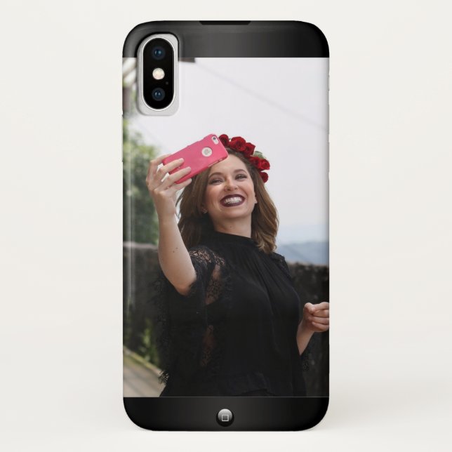 Selfie Photo  iPhone Case (Back)