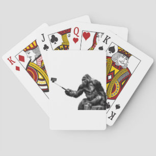 selfie stick playing cards
