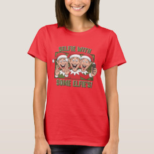 Selfie With Some Elfies! T-Shirt