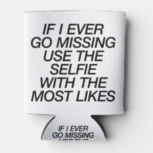 Selfie With the Most Likes Can Cooler