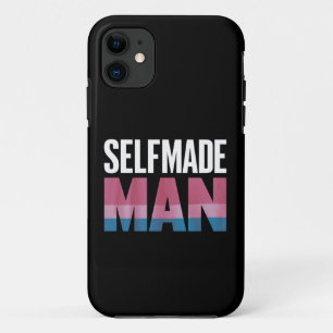 Selfmade Man Transgender Trans Pride Flag Transsex Case-Mate iPhone Case