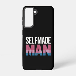 Selfmade Man Transgender Trans Pride Flag Transsex Samsung Galaxy Case
