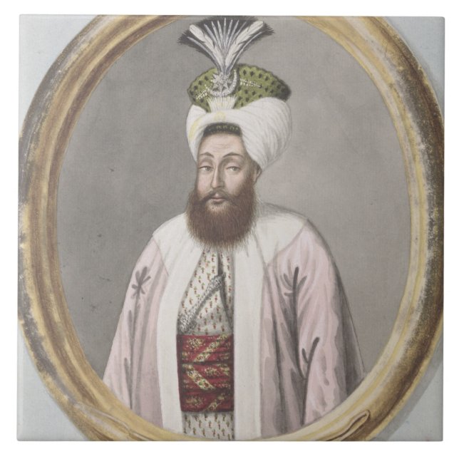 Selim III (1761-1808) Sultan 1789-1807, from 'A Se Tile (Front)