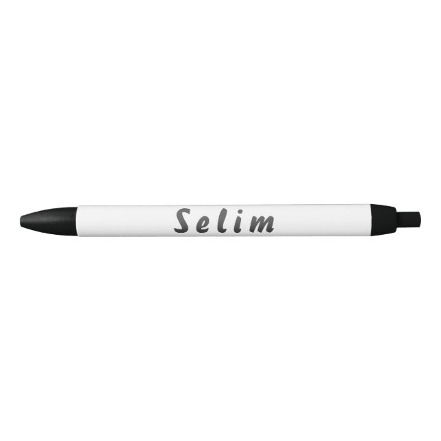 Selim Kugelschreiber Black Ink Pen (Front)